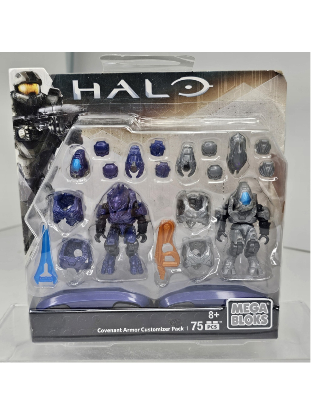 SEALED Halo Mega Construx 2015 CNH21 Covenant Armor Customizer Pack Zealot NEW